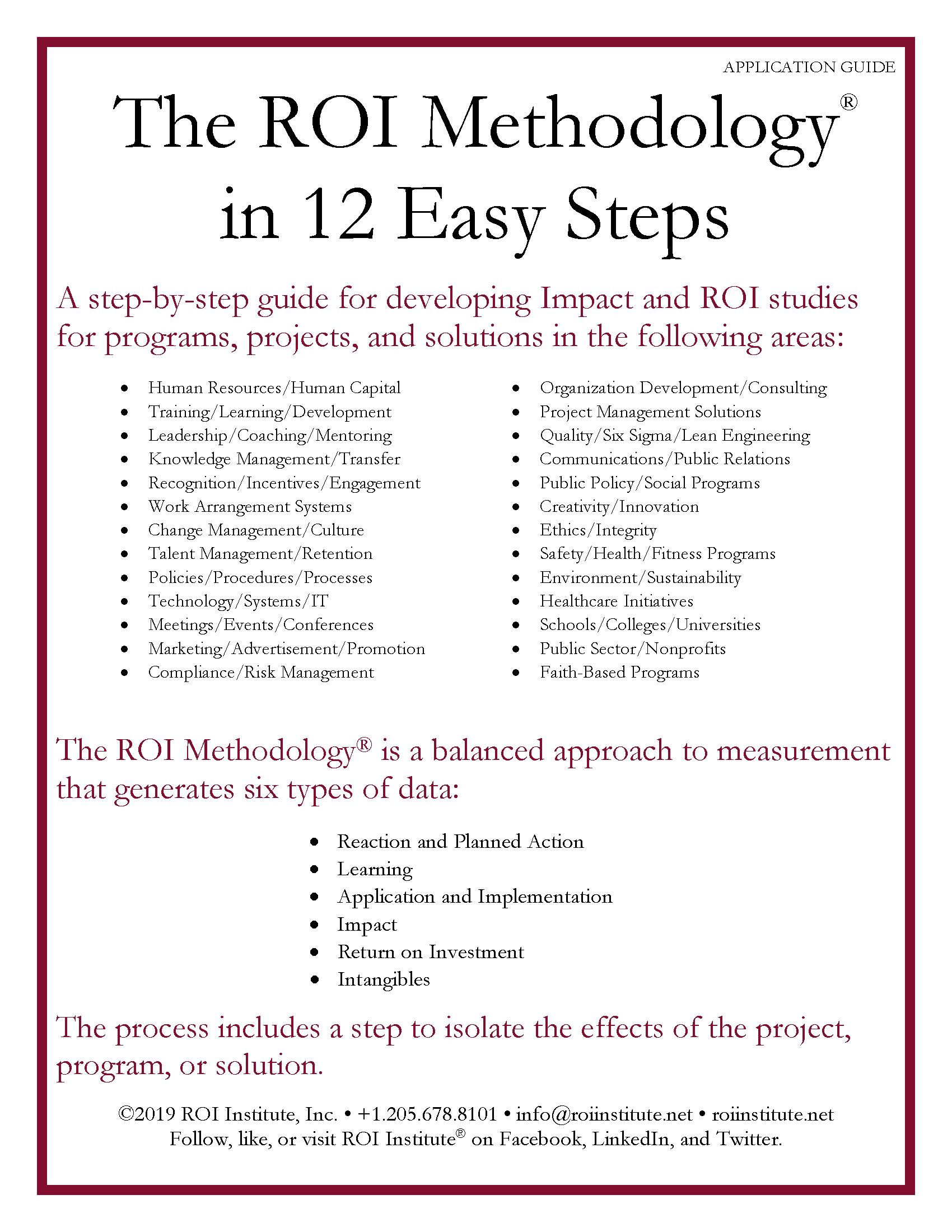 Application Guide